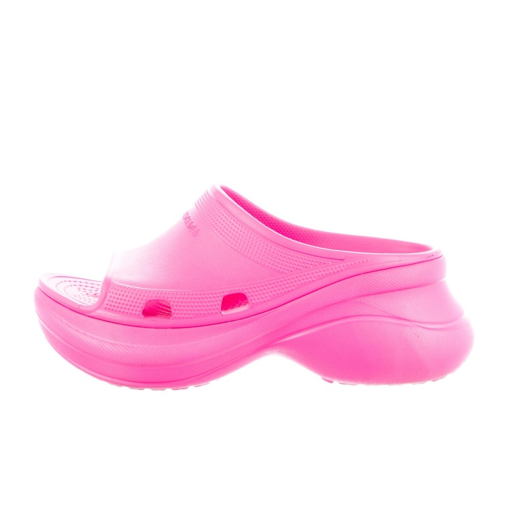 Balenciaga Vibrant Pink Slides - Picture 2 of 5
